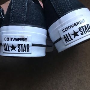 Black Platform Converse